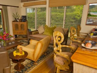 Motorized Woven Wood Roman Shades: "Seamless automation with Somfy and Lutron technology."